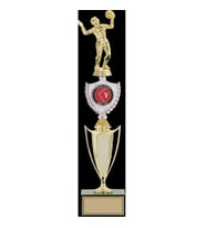 ODAK KUPA - Figürlü Kupalar - Voleybol Kadın Figürlü Kupalar FG-042 B - 46 cm