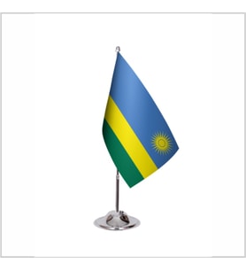 Rwanda Tekli Masa Bayrağı