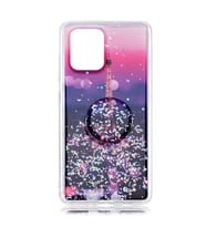 Galaxy S10 Lite (Galaxy A91) Kılıf Pop Soket Renkli Vale Silikon