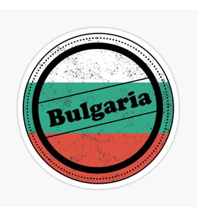 Bulgaria Bulgaristan Sticker yapıştırma 19CM