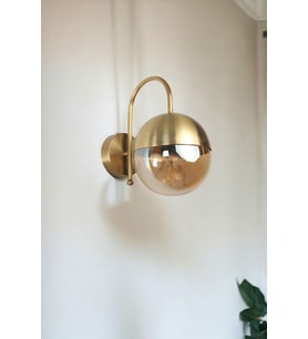 KÜRE APLİK ESKİTME BAL CAMLI