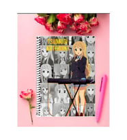 Tsumugı Kotobukı Anime Defter 1 Adet Özel Tasarım A4 Boyutu 21*29 Cm Telli Çizgili Defter
