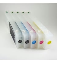 Epson 9700/7700 Uyumlu Kolay Dolan Kartuş - 5 Renk (Çok Renkli)