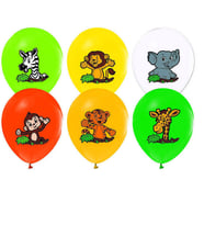 Safari Sevimli Hayvanlar 10 Lu Balon-