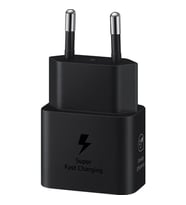 Samsung Type-C Hızlı Şarj Adaptörü (25W) - 2023 Vers. (Siyah)