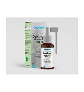 Biowell Dekinon D3 1000 Iu 20 ml Sprey