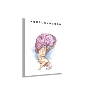 Temperli Cam Poliklinik Tablosu Neurosurgeon Beyin Tasarım