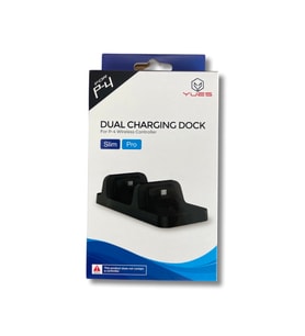 YUES Ps4 Dualshock 4 Şarj Stand Gamepad Joystick Şarj Standı (Siyah)