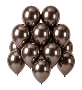 Truffle Renk Lateks krom Balon (30 cm) - 12 Adet