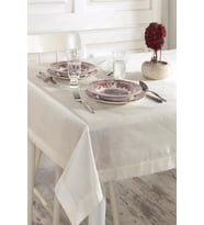 Naturel Buldan İpeği Masa Örtüsü (Natural)