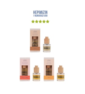 Odunsu + Karpuz-Mango + Kavun Araç Parfümü 8 ml (Standart)