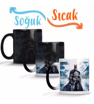 Batman Sihirli Kupa Bardak Porselen