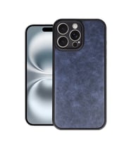 Apple İphone 16 Pro Kılıf Aras Deri Kapak - Lacivert