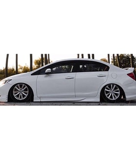 Honda Civic FB7 Custom Yan Marşpiyel Seti abs,astarlı 2012- 2016