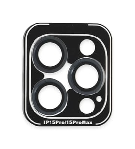 iPhone 15 Pro Max PVD Metal Kamera Lens - Lacivert