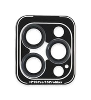 iPhone 15 Pro Max PVD Metal Kamera Lens - Lacivert