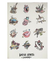 Drive North Flash Sayfası Tablo Ahşap Poster Dekoratif