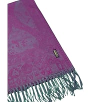 Kalın Kışlık Paşmina Şal 75x190 cm (Mürdüm)