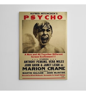 Psycho 2 Mini Kanvas Tablo