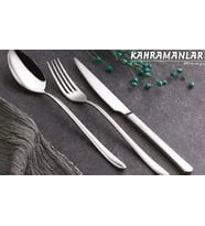 Kahramanlar KAH 4221 Kaşık Takımı Deniz 72 Prç. (Gri)