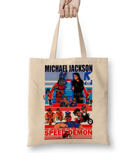 Speed Demon Michael Jackson Bez Çanta Uzun Saplı