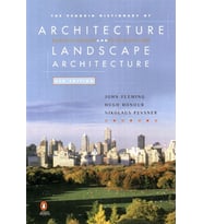 The Penguin Dictionary Of Architecture And Landscape Architecture (Çok Renkli)
