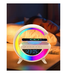 RGB Aydınlatmalı Kablosuz Bluetooth Hoparlör – USB, FM, TF Kart ve AUX Destekli