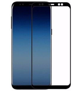 Samsung Galaxy A8 Plus 2018 Full Kapatan Fiber Nano Ekran Koruyucu Siyah