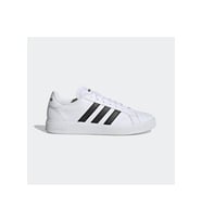 Adidas Grand Court Base 2.0 Erkek Sneaker Spor Ayakkabı (Beyaz-Siyah)