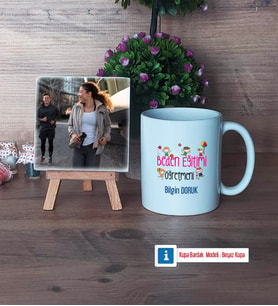 Beden Eğitimi Öğretmeni Fotoğraflı Dekoratif Taş, Kupa Bardak Beyaz Hediye (Model 1)