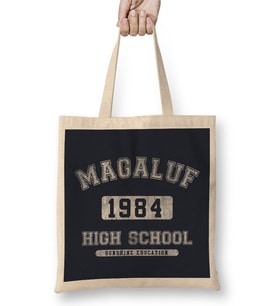Magaluf 1984 High School Sunshine Education Bez Çanta Uzun Saplı