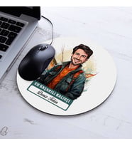 Kişiye Özel Hediye Karikatürlü En İyi Erkek Balıkçı Mousepad