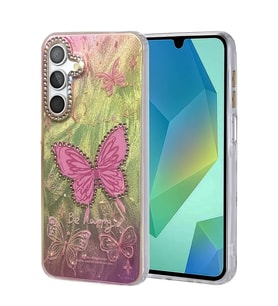 Newface Samsung Galaxy S23 FE Kılıf Blade Aynalı Desenli Kapak - Desen 5