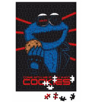 Cookie Monster The Cookienator Puzzle 240 Parça Yapboz