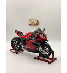 Ducati Superleggare V4 1:6 Diecast Model Işıklı Sesli Dumanlı