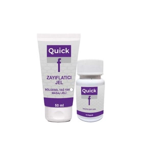 Süper QuickF Bölgesel Jel 50 ml + QuickF 15'li