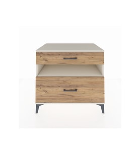 Kronos Şifonyer Tek Raflı 2 Çekmeceli 88x59x80 Aytaşı-Çam