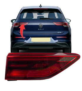 Vw Golf 8 Sol Stop İç Lambası 2020-2024 5H0945093C