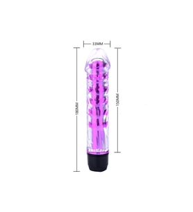 Vibratör Titreşimli Mor Vibratör Dildo