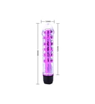 Vibratör Titreşimli Mor Vibratör Dildo