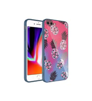 Apple iPhone 8 Plus Uyumlu Kılıf Kamera Korumalı Desenli Sert Silikon Zore Epoksi Kapak (Model 3)