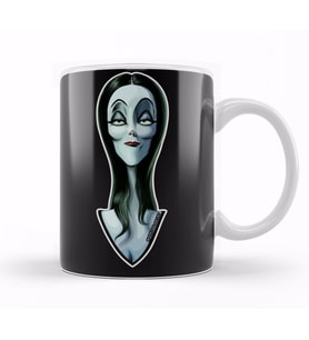 Morticia The Ultimate Goth Wife Kupa Bardak Porselen