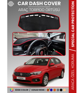 FIAT EGEA (2007-2021) EKRANSIZ Torpido Örtüsü Ön Göğüs Koruma Torpido Koruma Tam Uyum Kolay Montaj