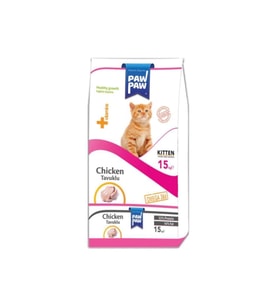 Paw Paw Tavuk Etli Yavru Kedi Maması 15 Kg