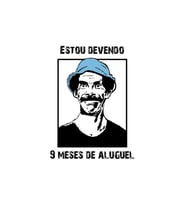 9 Ay Kira Borcu Temalı El Chavo Retro Mizah MDF Tablo