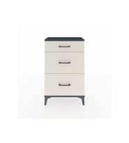 Arges Komodin 3 Çekmeceli 60x30x96 Antrasit-Aytaşı