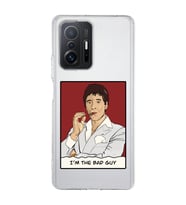 Xiaomi Mi 11T - 11T Pro Uyumlu Scarface Tony Montana Tasarımlı Şeffaf Telefon Kılıfı