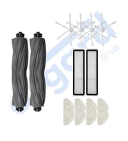 DREAME D10S, D10S PRO, D9 MAX GEN 2 UYUMLU 2 Ana Fırça 4 Yan Fırça 2 Filtre 4 Mop PKT-iasgf0000921