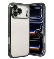 iPhone 17 Pro Razer Lensli Silikon - Yeşil