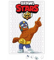 Brawl Stars El Rudo Primo Puzzle 240 Parça Yapboz